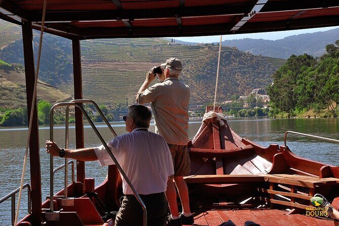 1-Hour Rabelo Boat Trip in Pinhão - The Free App: Magnífico Douro – Boat Trips (Bring Headphones)