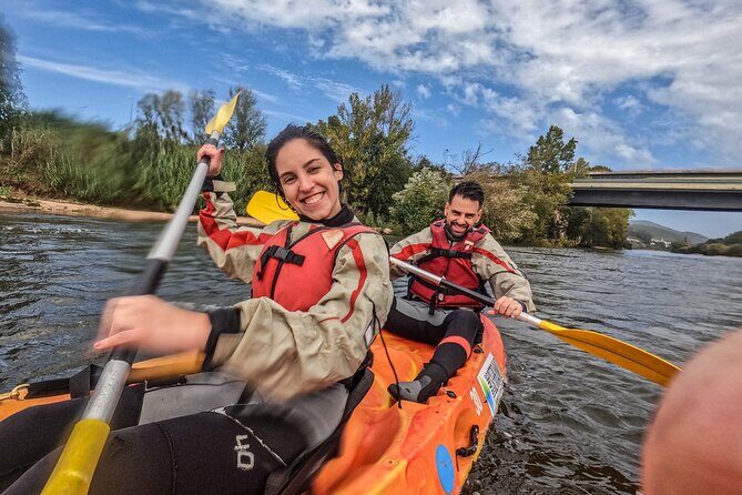 Canoeing on the Mondego River - The main event: a 12km Mondego descent with birds and summer rapids