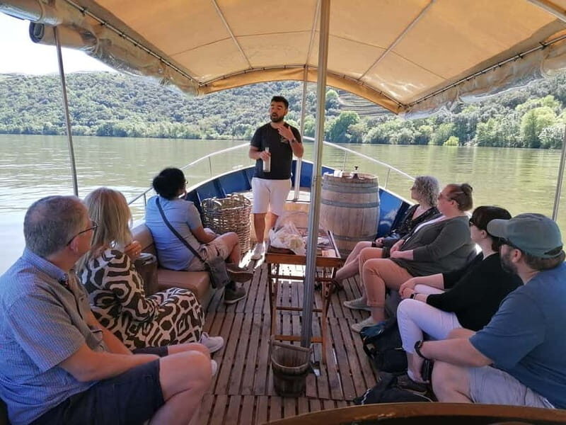 DOURO VALLEY: Premium Wine Tour, Winery Lunch & Private Boat - Pinhão and the 1-hour private boat cruise with snacks and drinks