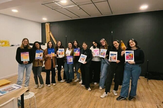 Downtown Porto Acrylic Painting Workshop for Groups or Individual - Key Highlights You’ll Care About