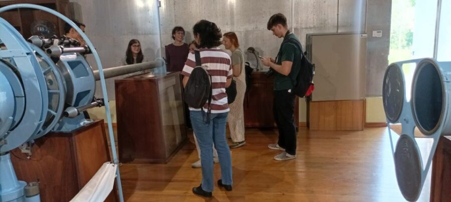 Exclusive visit to the Astronomical Observatory of Gaia - Entering the Gaia Observatory built for measuring time