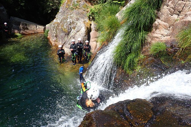 From Arouca: Canyoning Discovery - Adventure Tour - Equipment, Safety Briefing, and Learning Rope Moves Without the Pressure