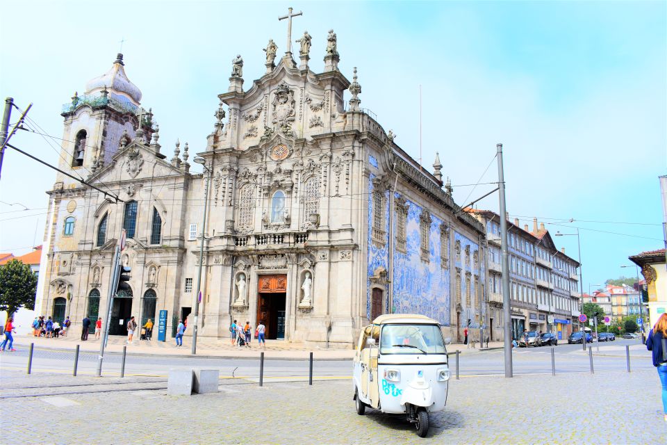 From Leixões: Private Porto Historic Center Tuk Tuk Tour - Torre dos Clérigos: The Climb That Explains Porto