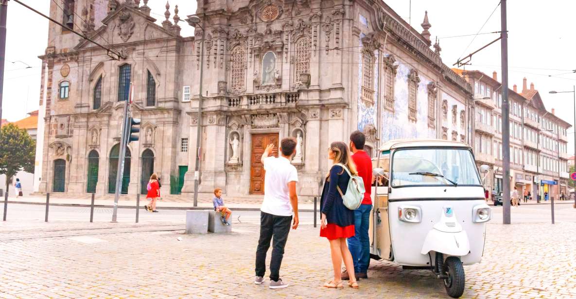 From Leixões: Private Porto Historic Center Tuk Tuk Tour - Praça do Infante to Ribeira: Big Landmarks and the Best River Mood