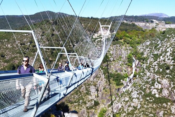 From Porto: 516 Arouca Bridge and Paiva Walkways Guided Tour - The 516 Arouca Suspension Bridge: the height factor you should respect