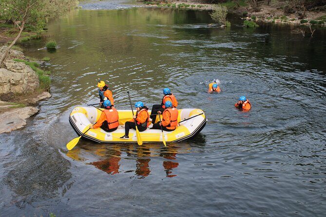 Half-Day Rafting on the Paiva River in Arouca - The gear package: warm body, protected head, less thinking