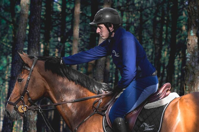 Horse Riding in the Countryside - Getting Ready: Small Group, English Guide, Calm Instruction