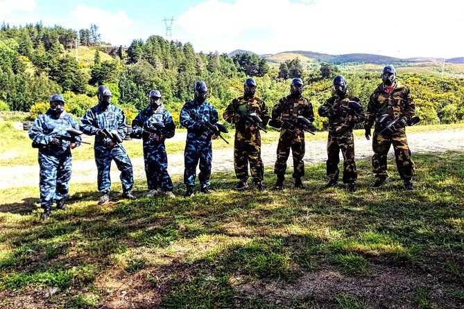 Paintball Experience - Entering the woods near Alto Rabagão dam