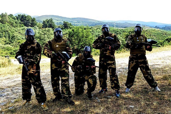 Paintball Experience - Should you book with CEITA for private paintball near Montalegre?
