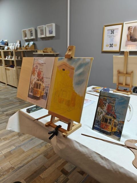 Porto: Acrylic and Oil Painting Class with a Local Artist - Boiler Studio and the Emanuel Ribeiro factor