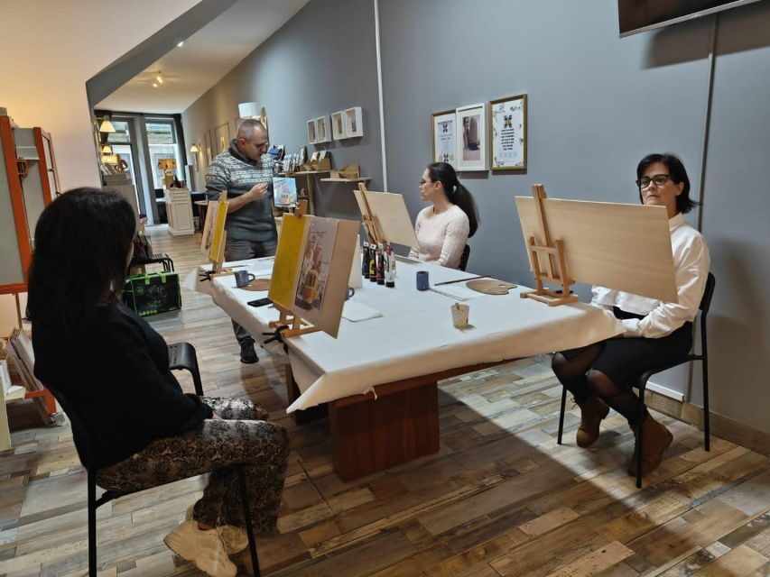 Porto: Acrylic and Oil Painting Class with a Local Artist - The pacing: 2.5 hours that stays fun and stays focused
