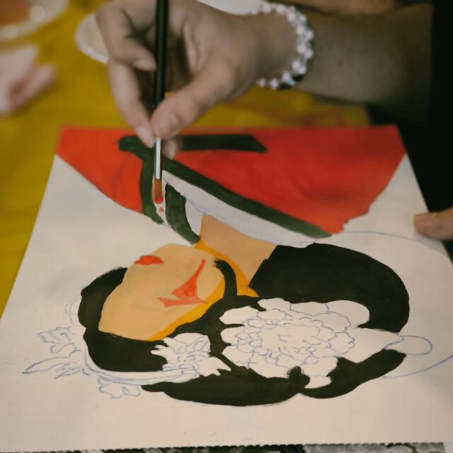 Porto: Acrylic Painting Workshop for Groups - Antero Quental - What you get at the end: materials, drinks, and final art