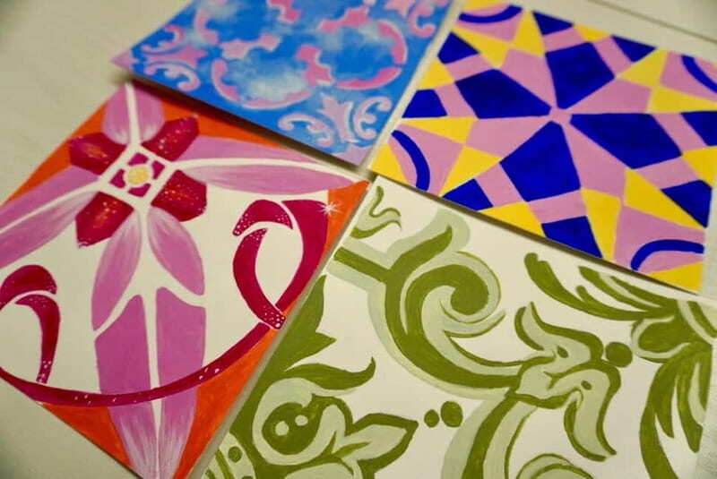 Porto: Acrylic Painting Workshop for Groups - Antero Quental - How the workshop builds your color skills (not just your art)