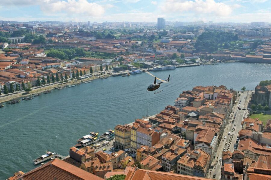 Porto Atlântico Helicopter Tour - A 20-minute helicopter view of Porto’s river and old town