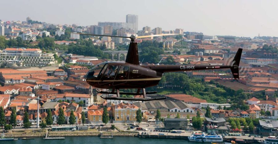 Porto Atlântico Helicopter Tour - Porto’s world heritage historic center from above