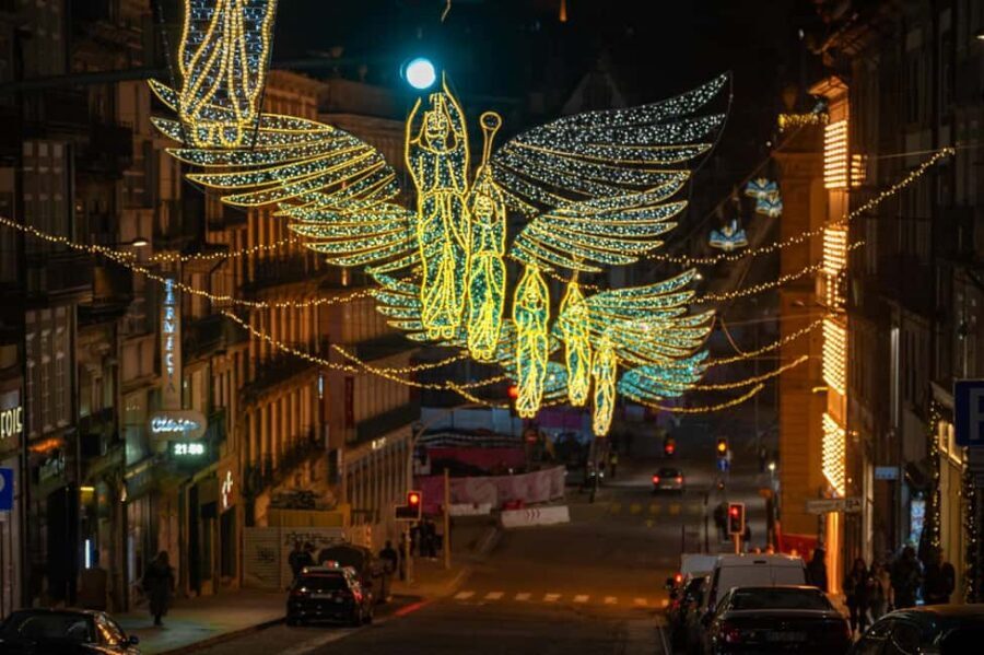 Porto: Christmas Lights Flexible Walking Tour - Santo Ildefonso Church at Night and the Walk’s Emotional Turn