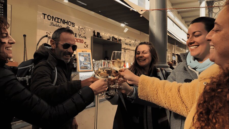 Porto Food Tour: 10 tastings at 5 Restaurants and Eateries - Local bar snacks: wine and small bites in a real setting