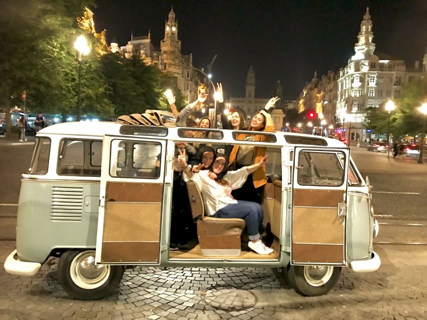 Porto: Private Sightseeing Tour by VW Kombi (2–8 People) - Fortresses, statues of King João VI, and the bridges that tell the story