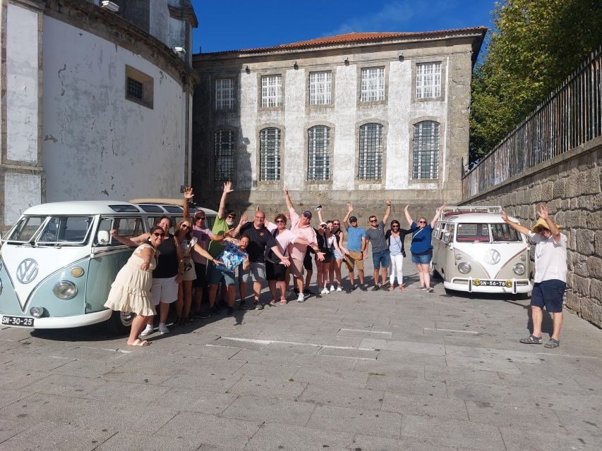Porto: Private Sightseeing Tour by VW Kombi (2–8 People) - Arrábida to the coast: getting the sea-air side of Porto