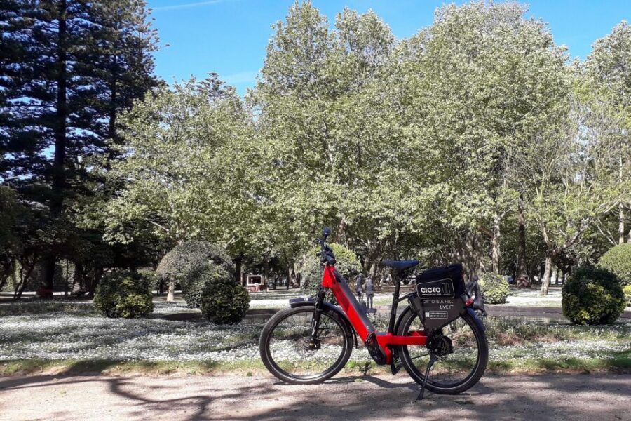 Porto Riverbank Tour on an e-bike: Atlantic Coast, Gardens - Churches and the finish: Massarelos and the Monument Church of St Francis