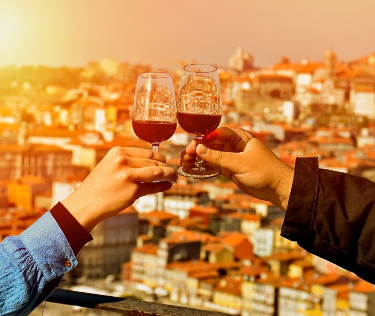 Porto: Tuk Tuk Sunset Tour with Glass of Port Wine - The golden hour plan over the Douro River viewpoint