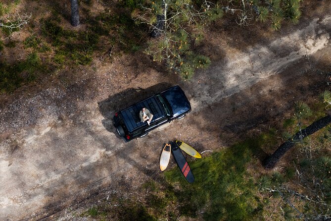 Private Jeep Tour from Oporto - Esmoriz: beginner surf, paddleboarding, yoga, and even massages