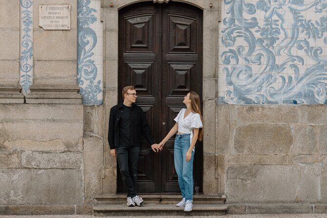 Private Photography Session for Couples in Charming Porto City - A walking route through Porto’s quieter streets