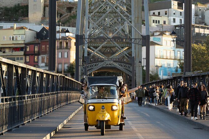 Private Port: Tuk Tuk and boat with local guides - Serra do Pilar and the Bridge Logic: How Porto and Gaia Snap Together
