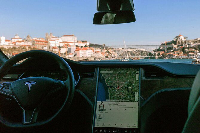 Tesla S Luxury Executive Porto Airport Transfer - Going beyond Porto: private driving for Braga, Lisbon, the Douro, and Madrid